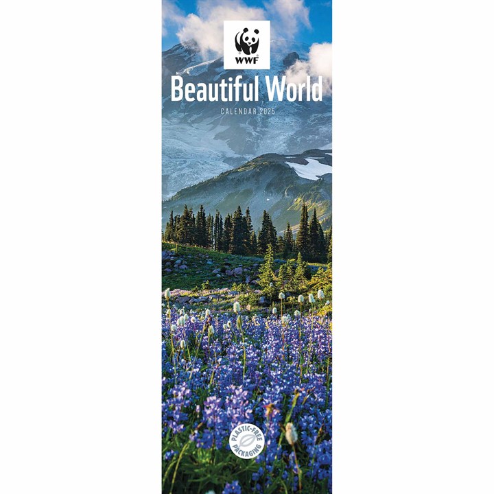 WWF, Beautiful World Slim Calendar 2025