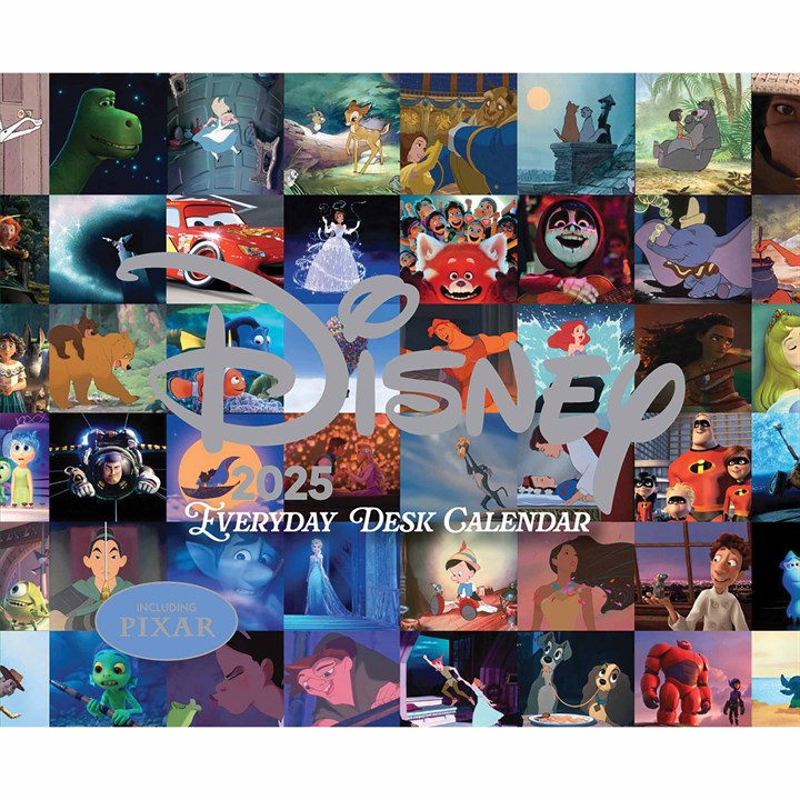 Disney Animation Desk Calendar 2025