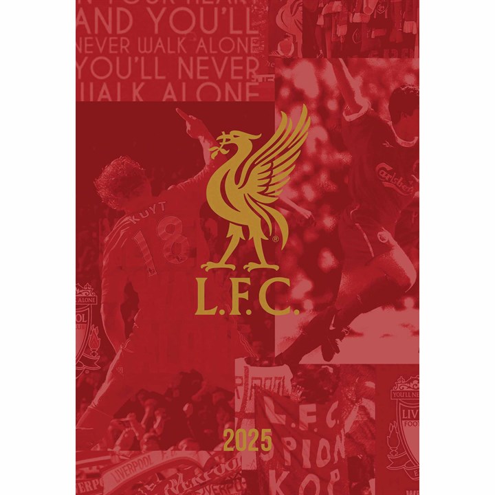 Liverpool FC A5 Diary 2025