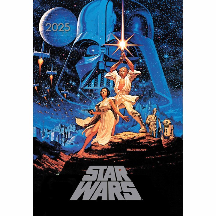 Disney Star Wars Classic A5 Diary 2025
