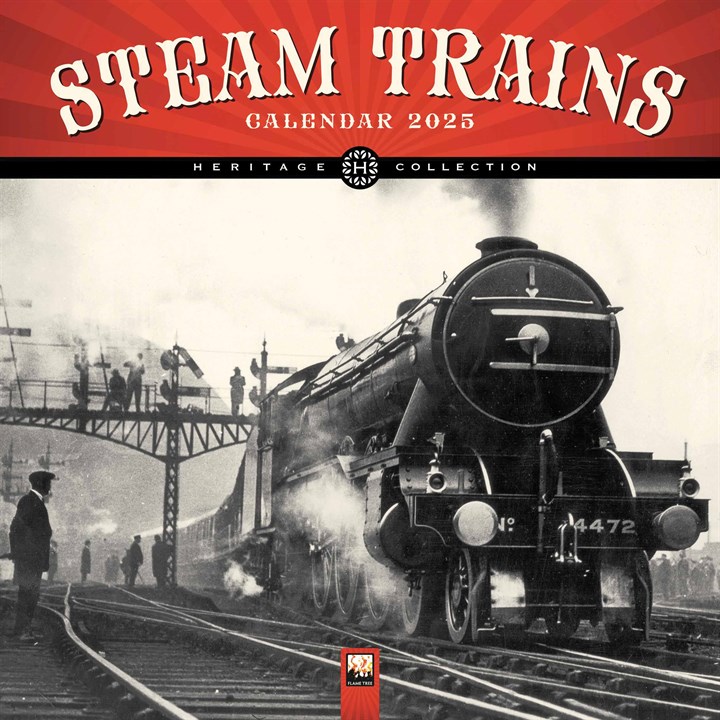 Steam Trains Heritage Calendar 2025