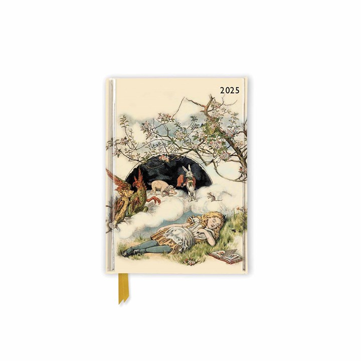 British Library, Alice In Wonderland A6 Diary 2025