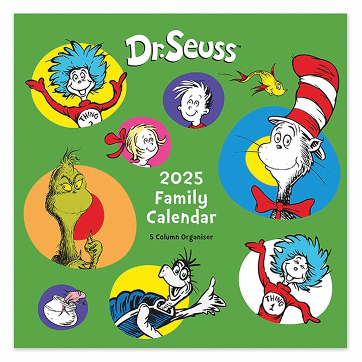 Dr. Seuss Family Organiser 2025