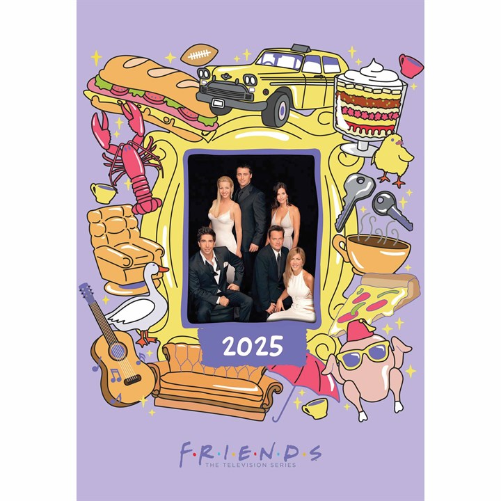 Friends A5 Diary 2025