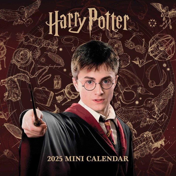 Harry Potter Mini Calendar 2025