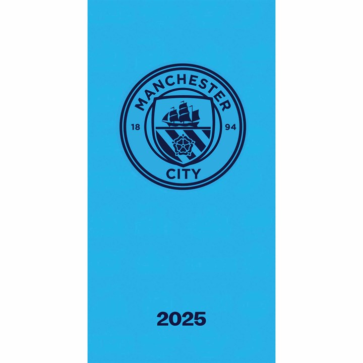 Manchester City FC Slim Diary 2025