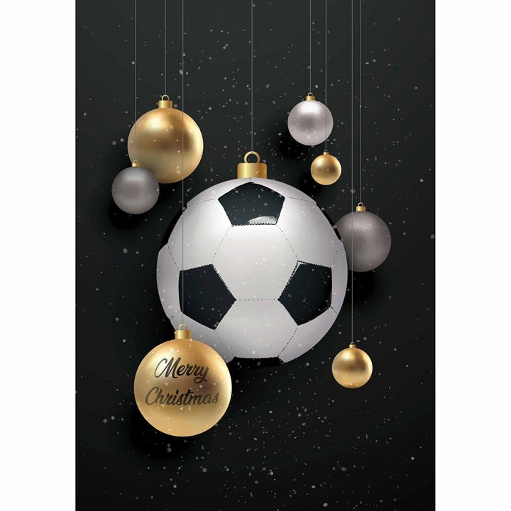 Football Baubles A3 Calendar Gift Wrap Mailer