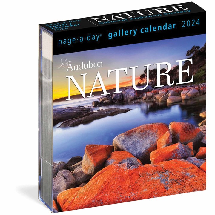 Audubon, Nature Gallery Desk Calendar 2024
