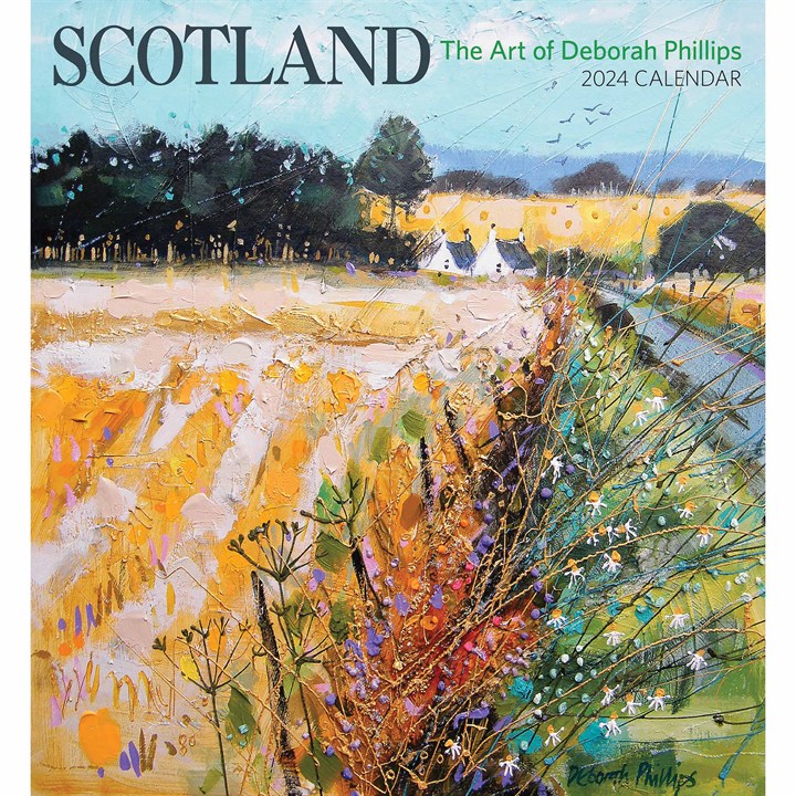 Scotland, The Art Of Deborah Phillips Calendar 2024