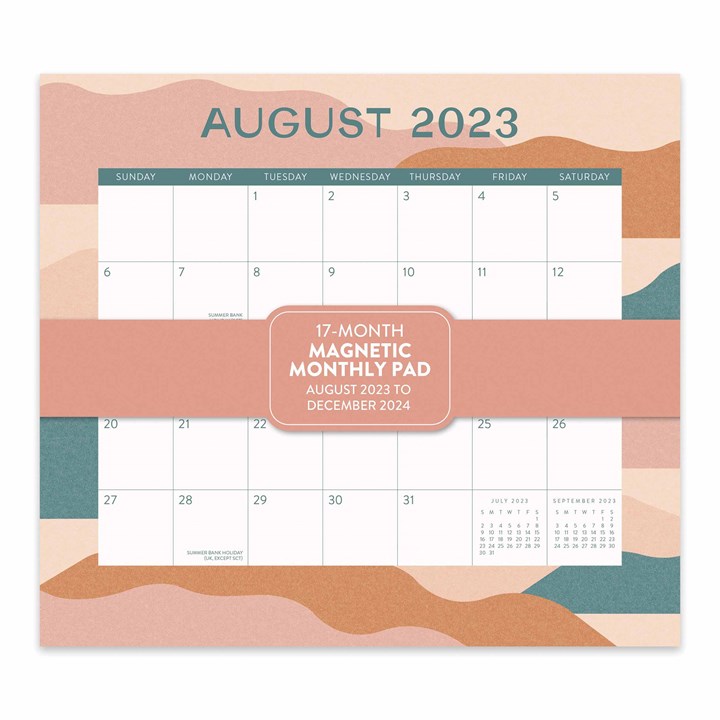 Muted Landscapes Magnetic Pad 2023 - 2024