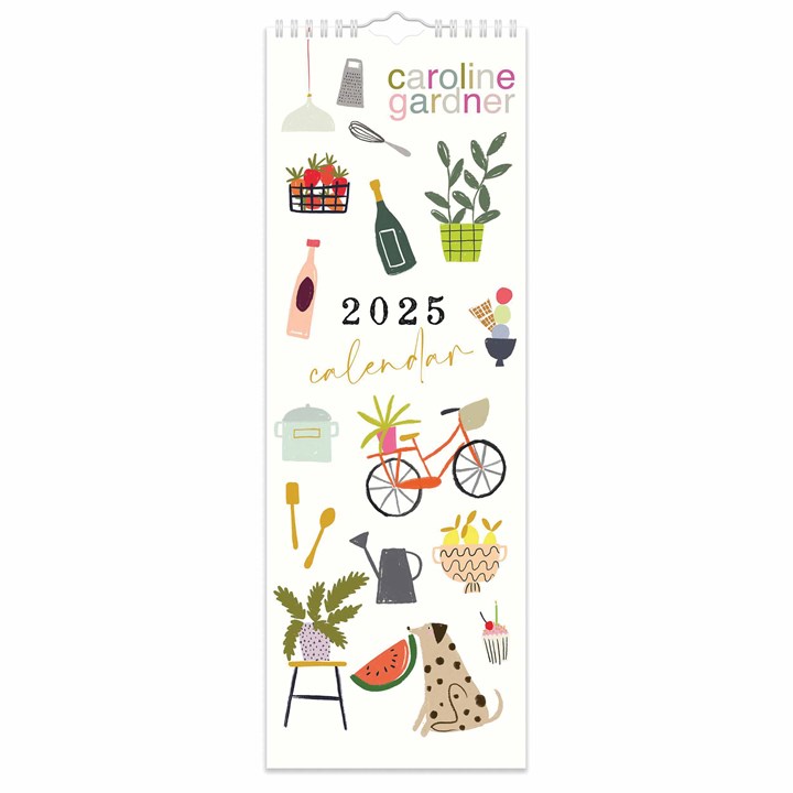 Caroline Gardner, Joyful Notes Slim Calendar 2025