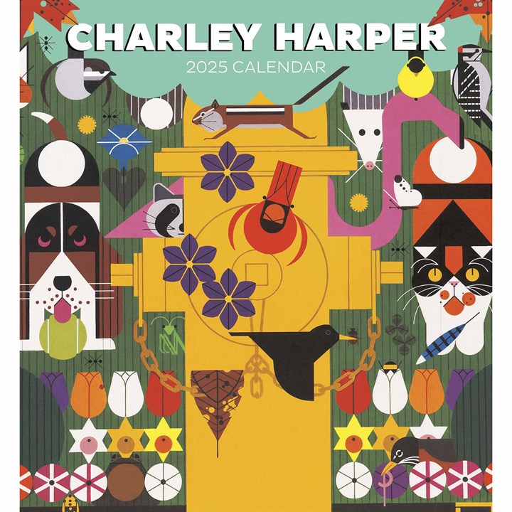 Charley Harper Calendar 2025