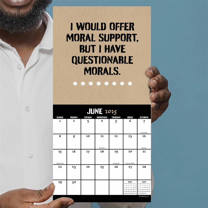 Daily Sarcasm, I Got 99 Chores Mini Calendar 2025