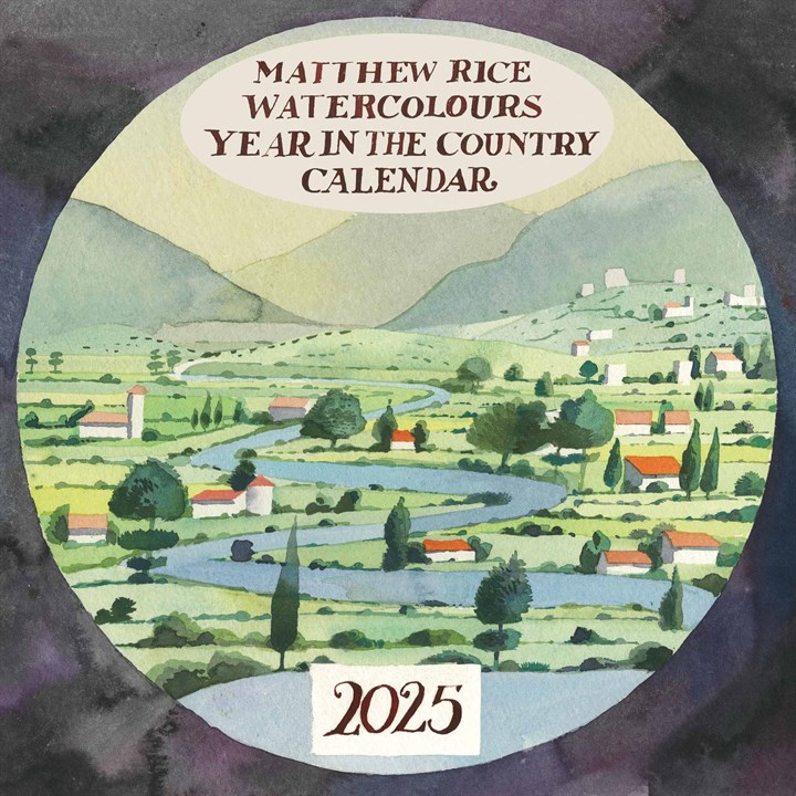 Matthew Rice, A Year In The Country Calendar 2025