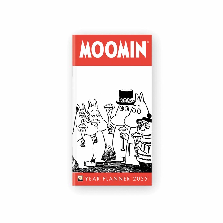 Moomin Monthly Pocket Planner Diary 2025