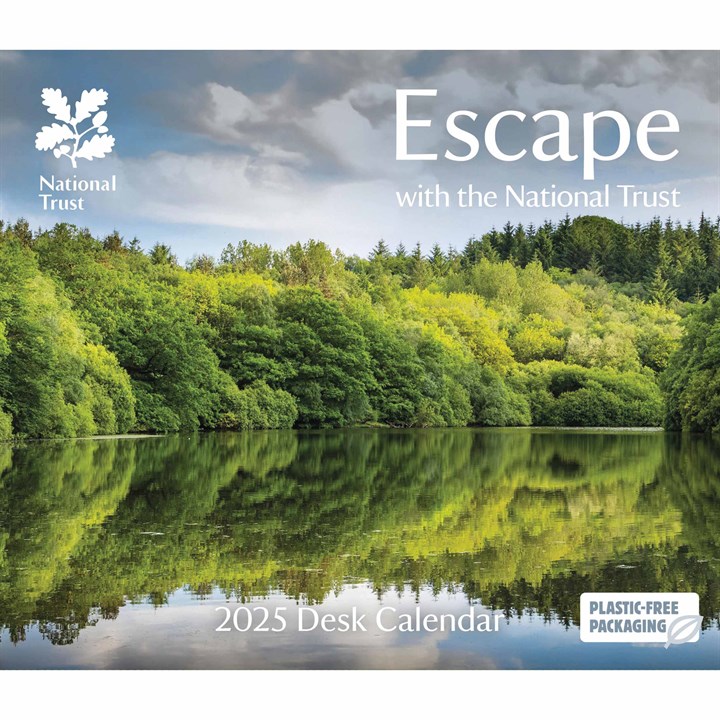 Escape with the National Trust Desk Calendar 2025