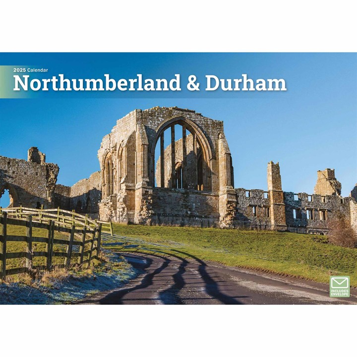 Northumberland & Durham A4 Calendar 2025