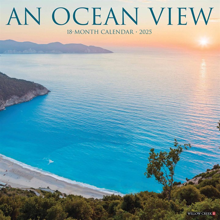 An Ocean View Calendar 2025