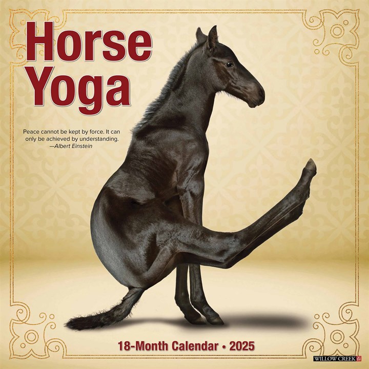 Horse Yoga Calendar 2025