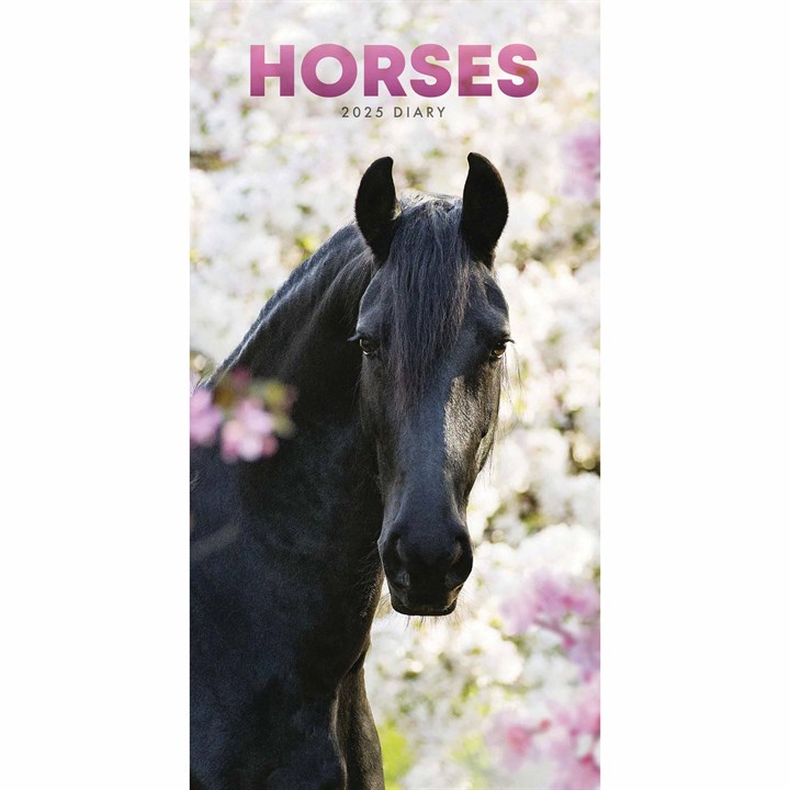 Horses Slim Diary 2025