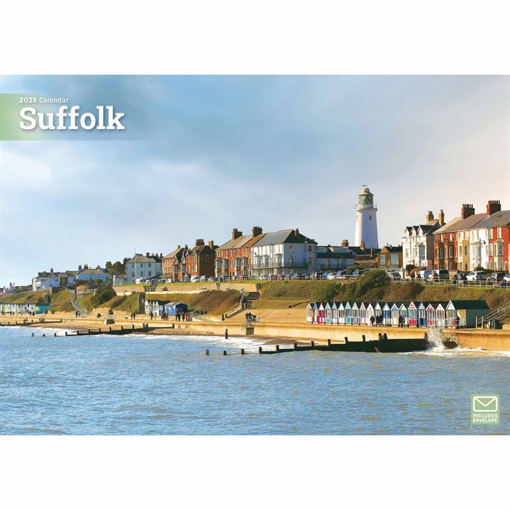 Suffolk A4 Calendar 2025