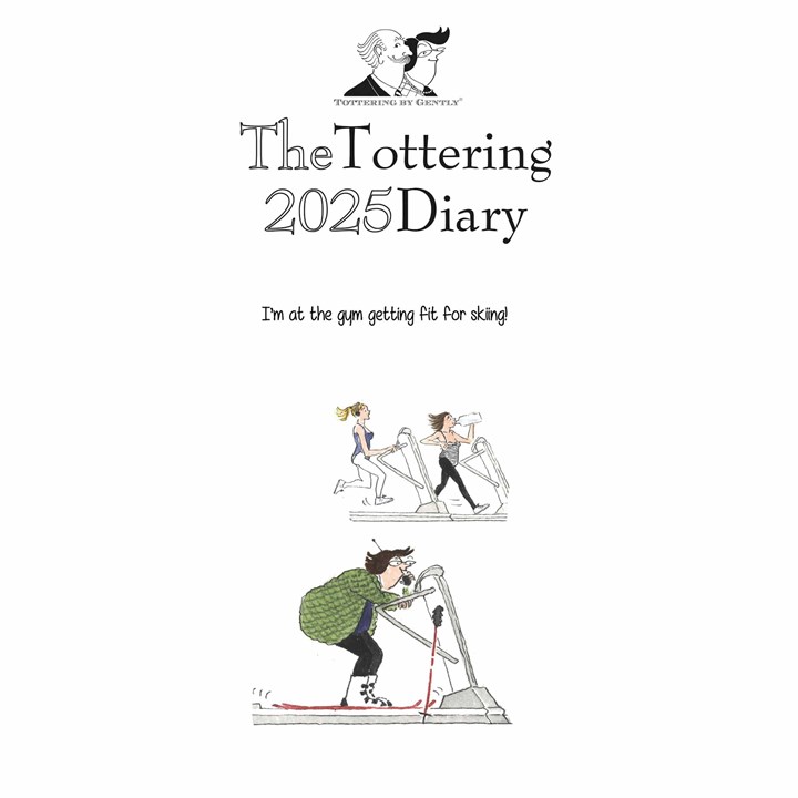 Tottering By Gently Slim Diary 2025