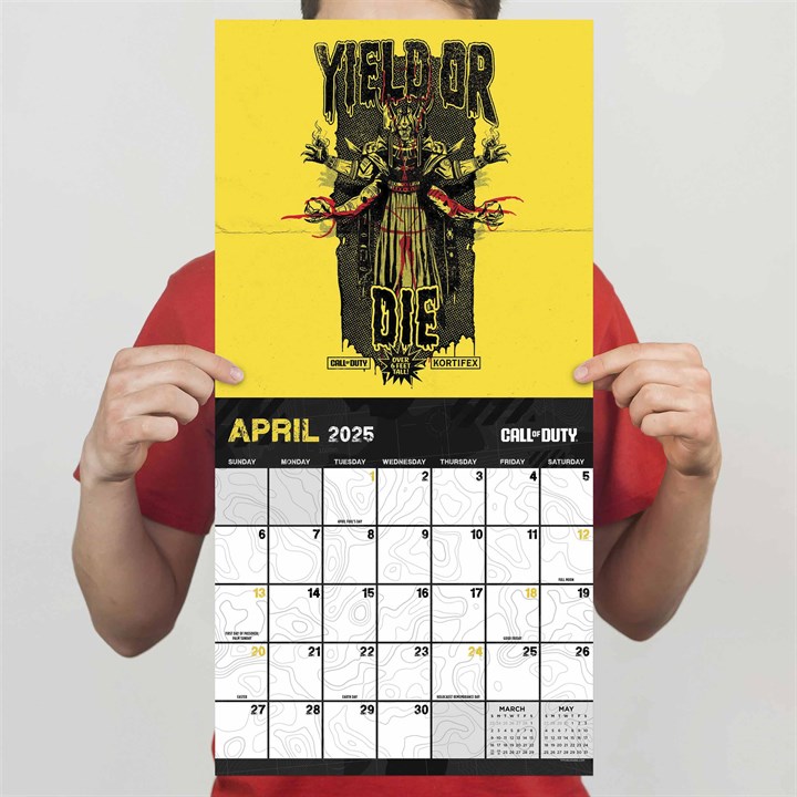 Call of Duty Calendar 2025