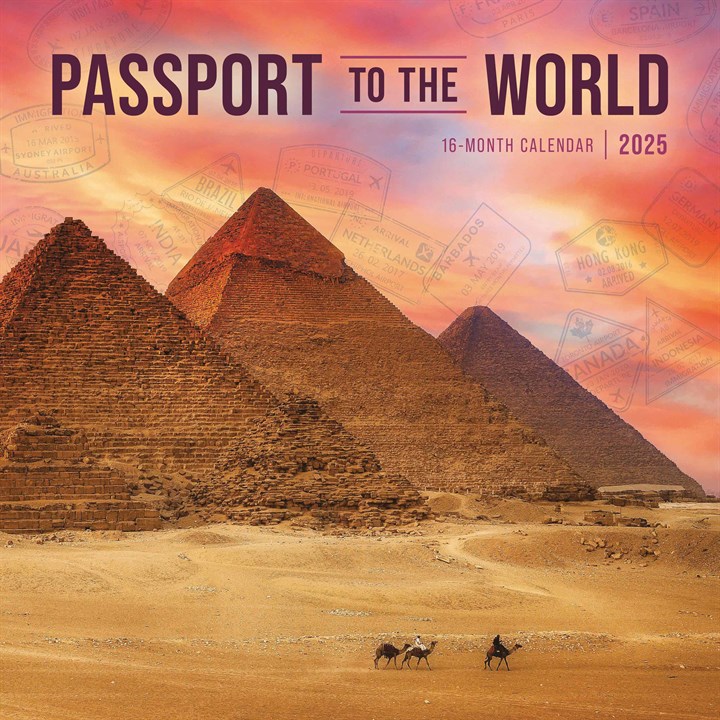 Passport to the World Calendar 2025