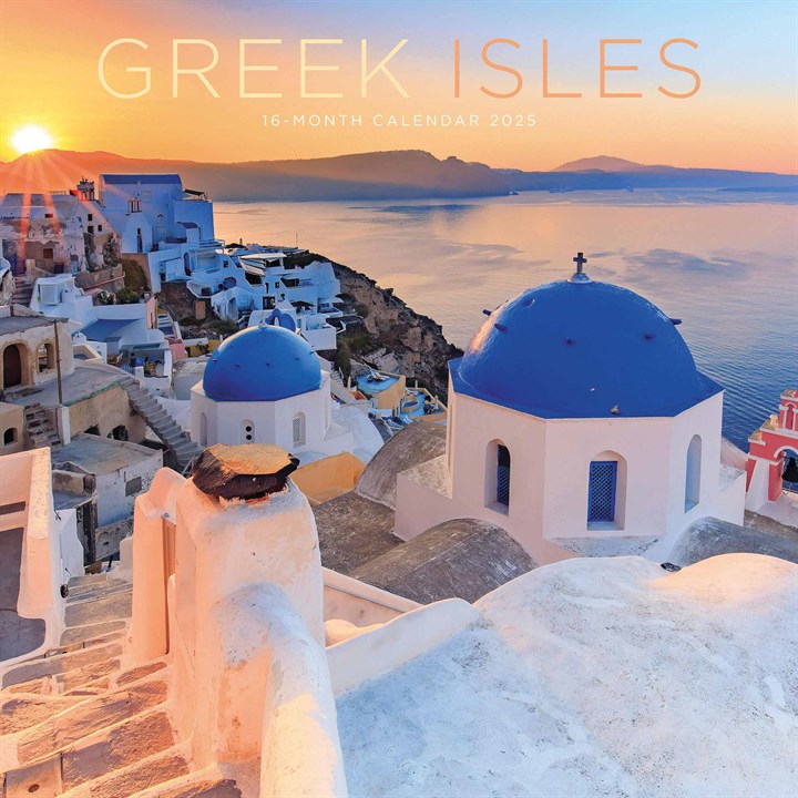 Greek Isles Calendar 2025