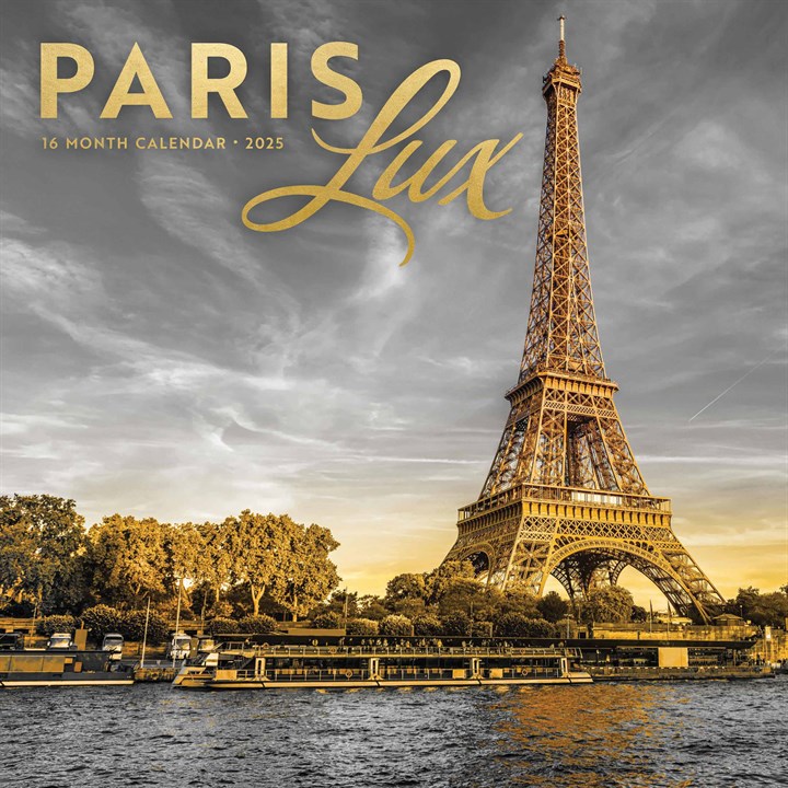 Paris Lux Calendar 2025