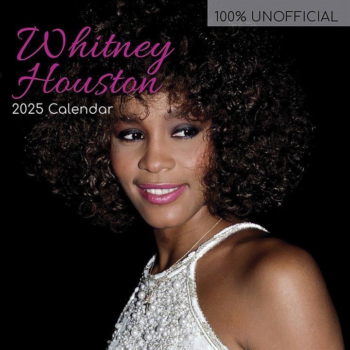 Whitney Houston Calendar 2025