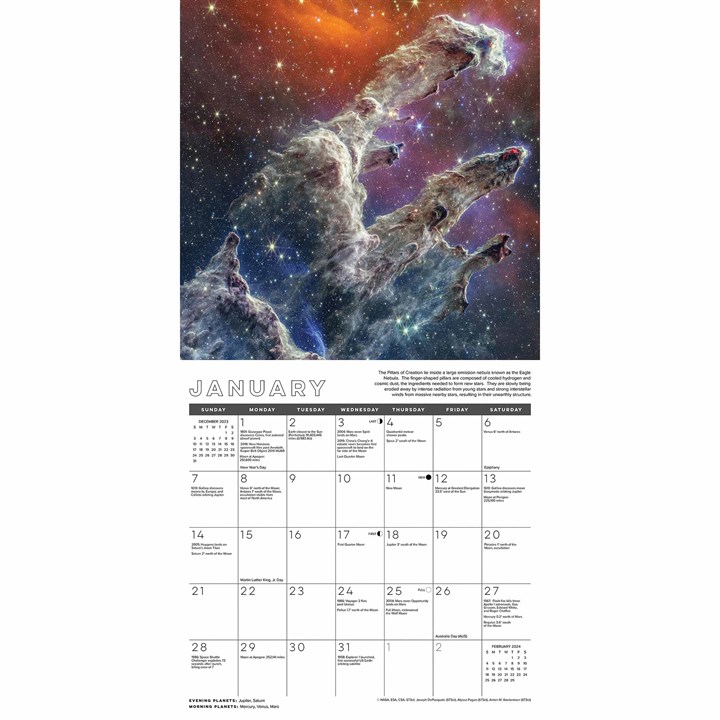 Astronomy Calendar 2024 Printable 2024 CALENDAR PRINTABLE