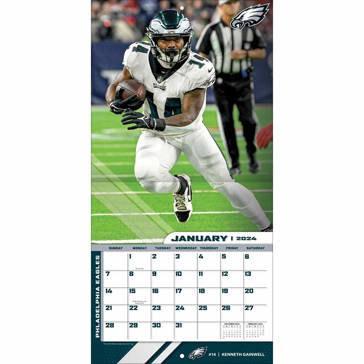 Philadelphia Eagles NFL Calendar 2024