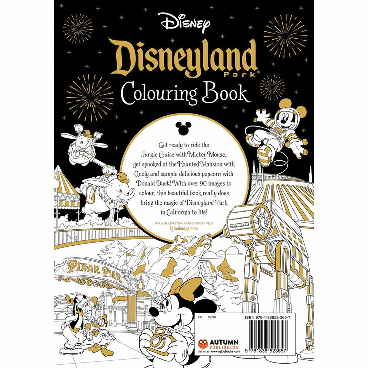 Disney, Disneyland Colouring Book