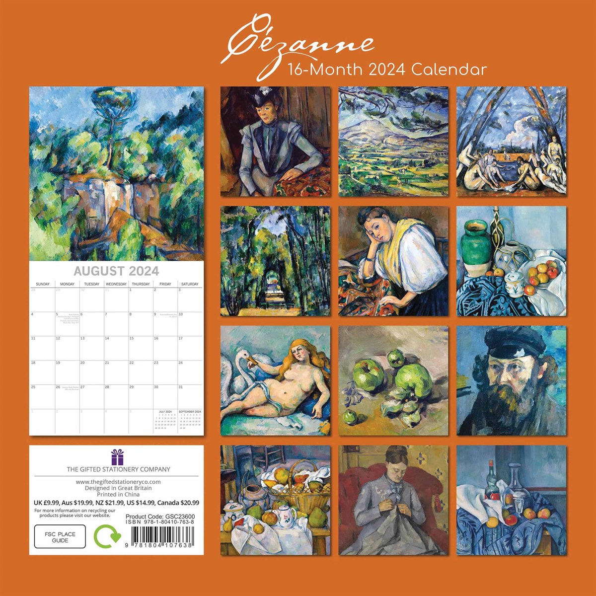 Buying Paul Cezanne Calendar 2024? Order online