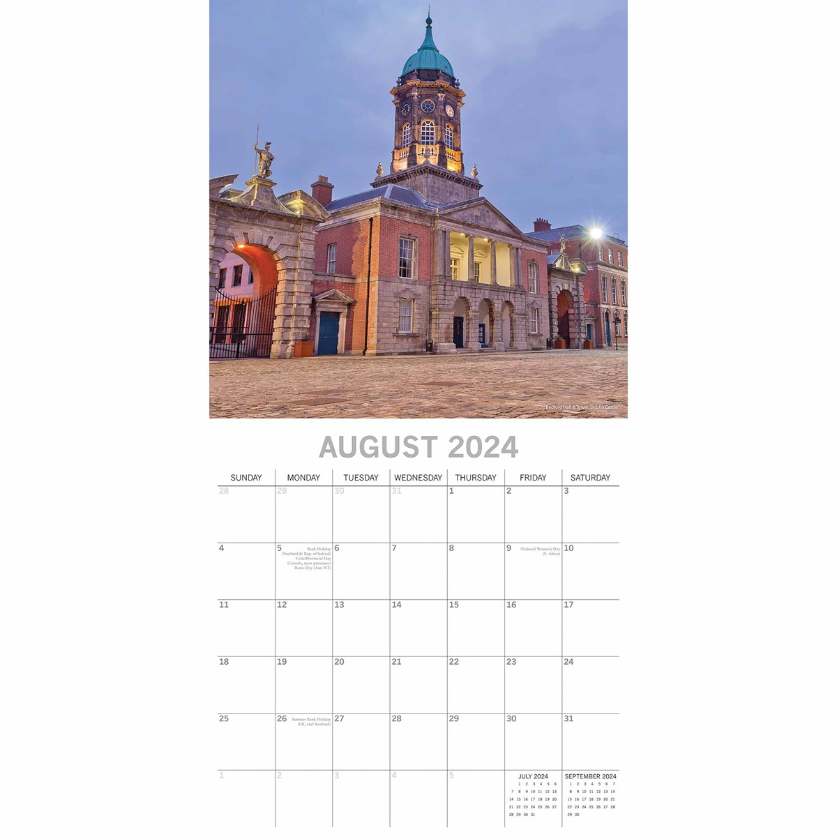 Dublin Calendar 2024