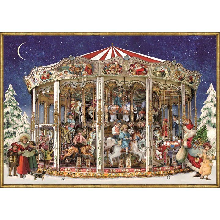 Christmas Carousel Advent Calendar