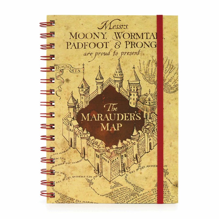 Harry Potter, Marauders Map Official A5 Notebook