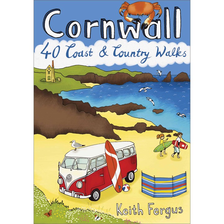 Cornwall, 40 Coast & Country Walks Book