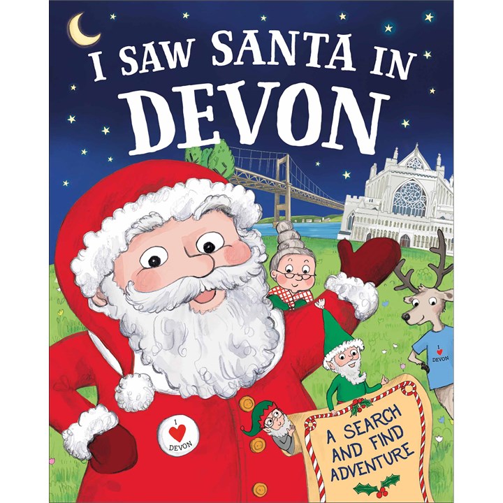 I Saw Santa in Devon Book