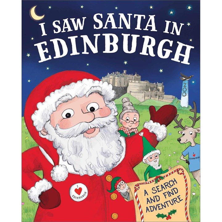 I Saw Santa In Edinburgh Book