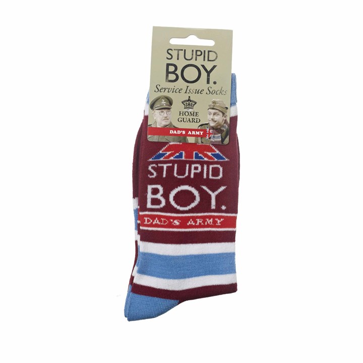 Dad's Army, Stupid Boy Official Socks - One Size