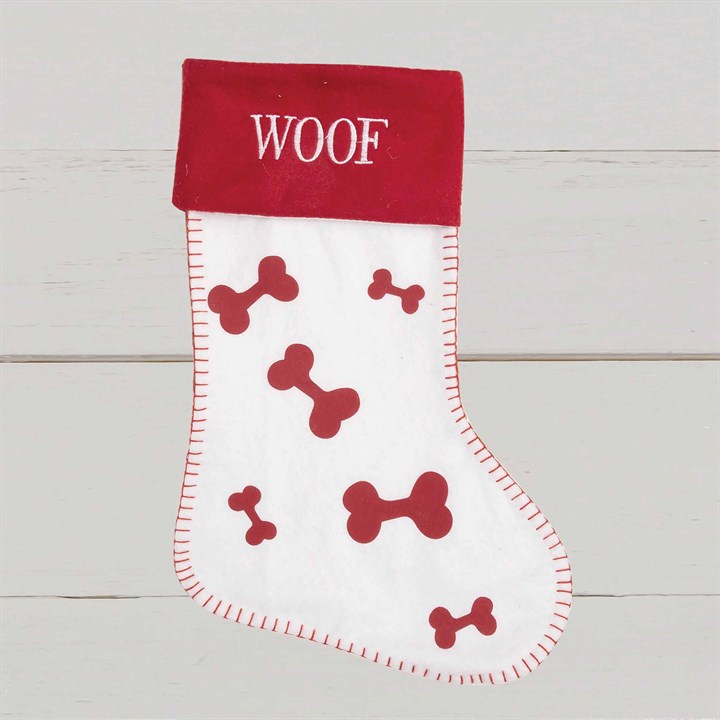 Woof Dog Stocking