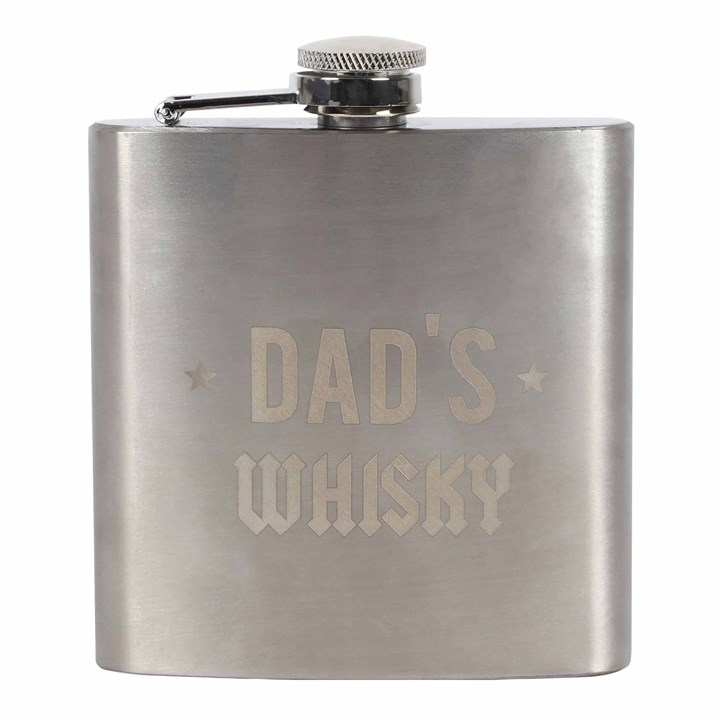 Image of Dad's Whisky Hip Flask