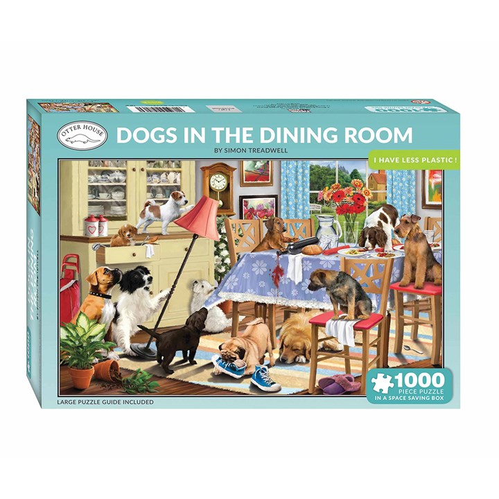 Dogs In The Dining Room Jigsaw