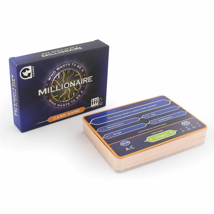 Who Wants To Be A Millionaire? Official Card Game