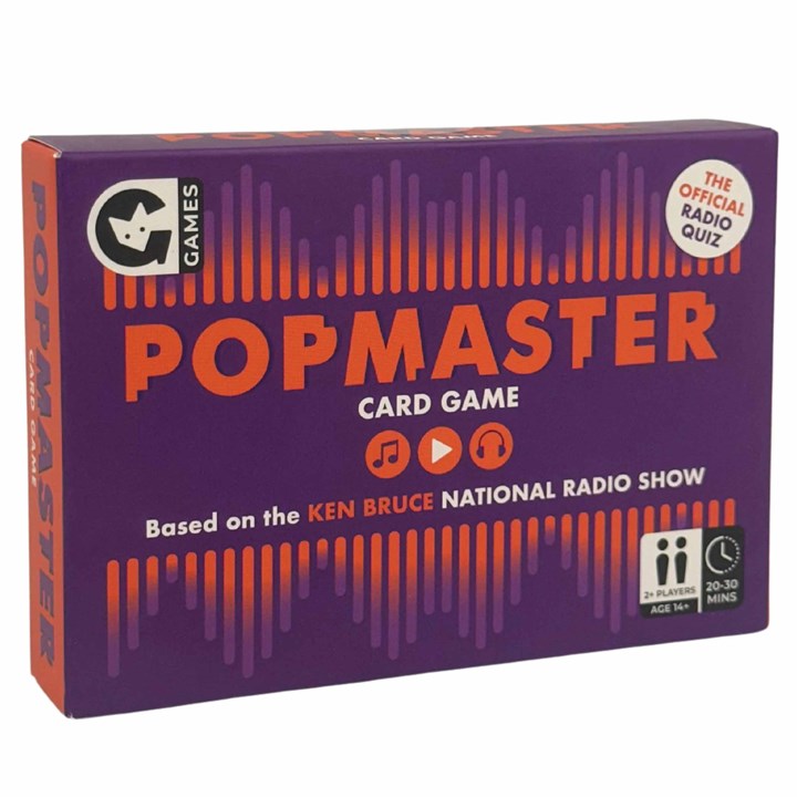 BBC Radio 2 Popmaster Quiz Card Game