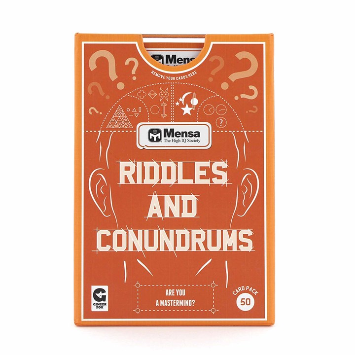Mensa, Riddles And Conundrums Card Game