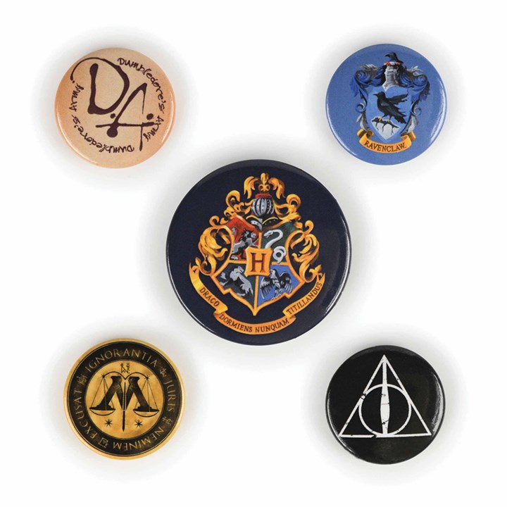 Harry Potter, Hogwarts Badge Pack