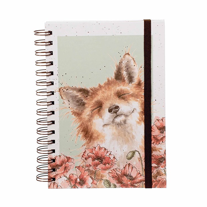 Wrendale Designs, Poppy Field A5 Notebook
